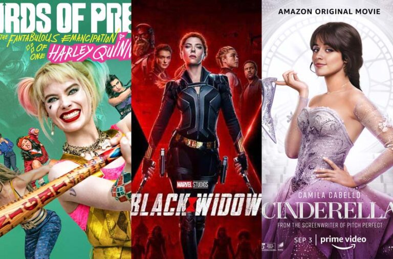 From the soon-to-release Cinderella to Black Widow, here are 5 films which have females as their lead actor/its protagonist