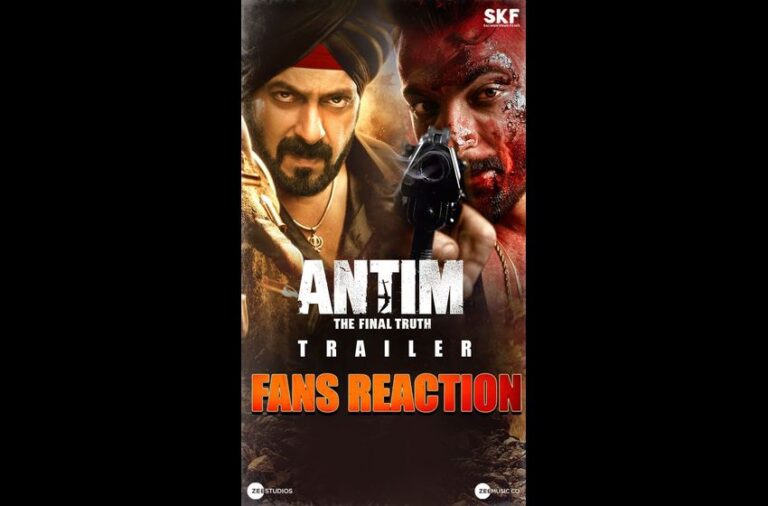 Bollywood and the audience witnesses one of the biggest launch events in recent times with the Antim trailer release