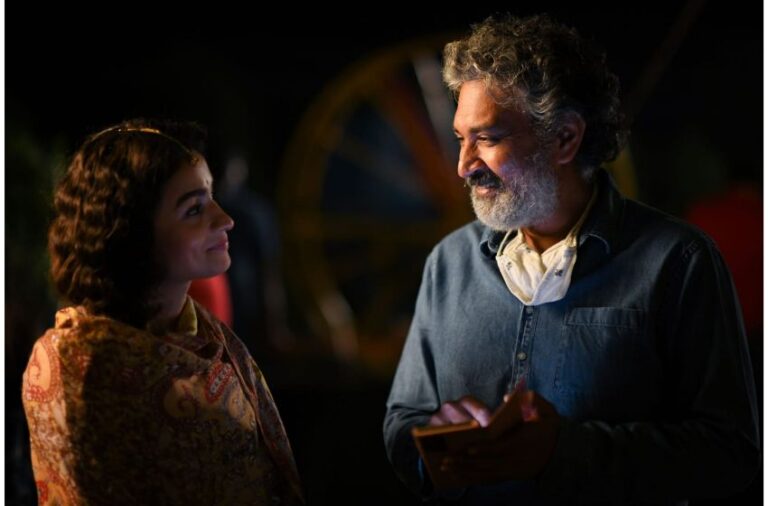 RRR movie team shares BTS pictures with SS Rajamouli as they wished him Happy Birthday