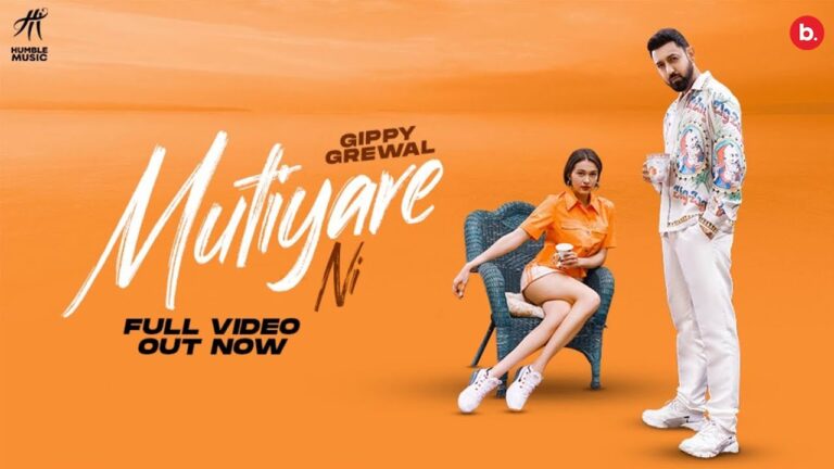 Punjabi sensation Gippy Grewal drops the much-awaited exclusive track ‘Mutiyare Ni’ with Humble Music