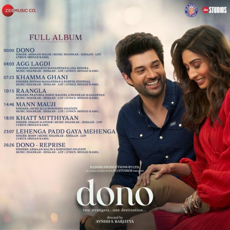 Rajshri and Jio’s Upcoming Film – Dono, Launches Audio Album Today!